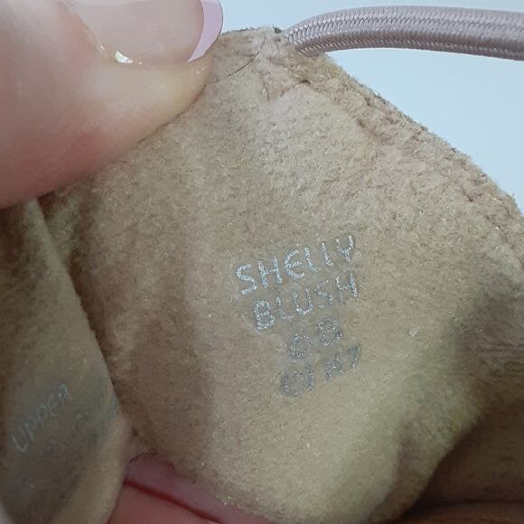 Earth Shelly Sandals Slingback Rose Gold Pink Metallic Slip On Women 6 Gladiator - Picture 9 of 10